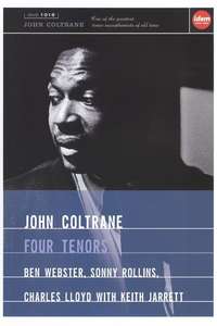 John Coltrane   Four Tenors - Poster