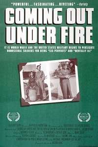 Coming Out Under Fire - Poster
