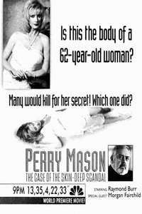 Perry Mason: The Case of the Skin-Deep Scandal - Poster