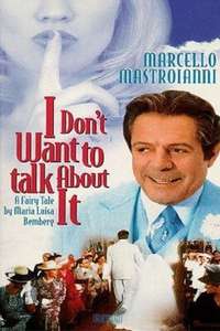 I Don't Want to Talk About It - Poster