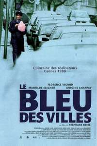 Le bleu des villes - Poster