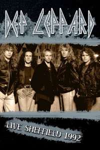 Def Leppard - Live in Sheffield - Poster