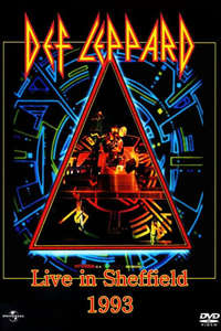 Def Leppard - Live in Sheffield - Poster