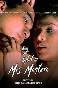Mrs. Montero's Lover - Poster