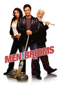 Men with Brooms - Poster