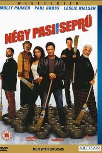 Men with Brooms - Poster