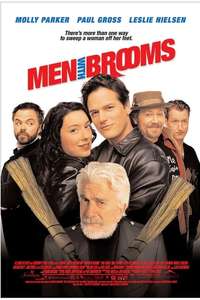 Men with Brooms - Poster