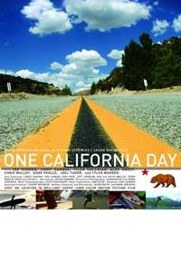 One California Day - Poster