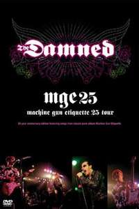The Damned - Machine Gun Etiquette - 25th Tour - Poster