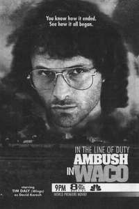 Ambush in Waco: In the Line of Duty - Poster