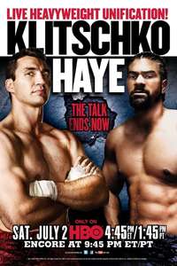 HBO Boxing Klitschko vs Haye - Poster