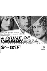 A Crime of Passion - Poster