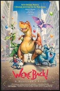We're Back! A Dinosaur's Story - Poster