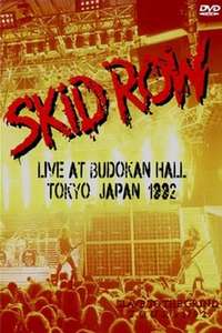Skid Row: Live at the Budokan - Poster