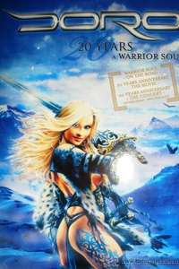 DORO - 20 Years A Warrior Soul - Poster