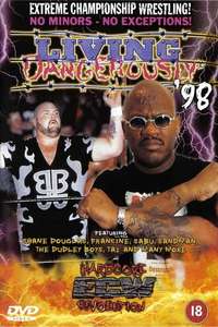 ECW Living Dangerously '98 - Poster