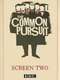 The Common Pursuit