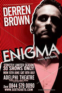 Derren Brown: Enigma - Poster