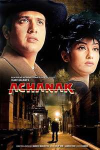 Achanak - Poster
