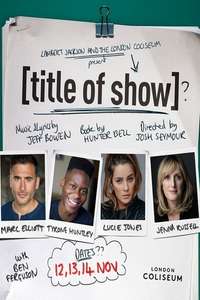 [title of show] - Poster