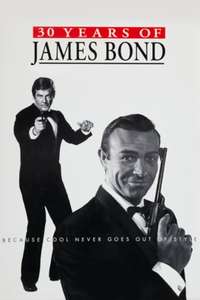 30 Years of James Bond - Poster