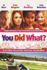 You Did What? - Poster