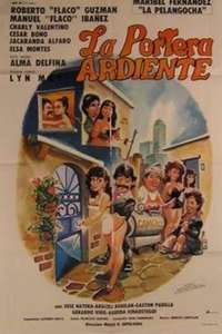 La portera ardiente - Poster