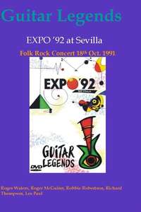 Guitar Legends EXPO '92 at Sevilla - The Folk Rock Night - Poster