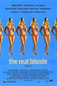 The Real Blonde - Poster