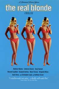 The Real Blonde - Poster