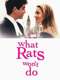 What Rats Won't Do