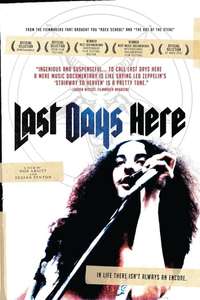 Last Days Here - Poster