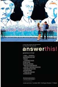Answer This! - Poster