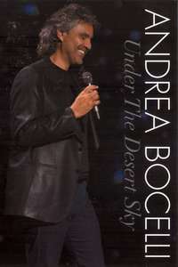 Andrea Bocelli - Under the Desert Sky - Poster