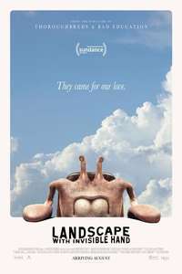 Landscape with Invisible Hand - Poster