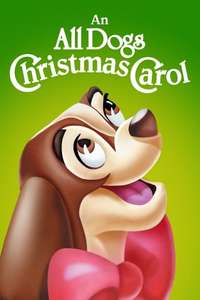 An All Dogs Christmas Carol - Poster