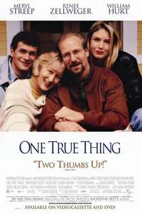 One True Thing - Poster