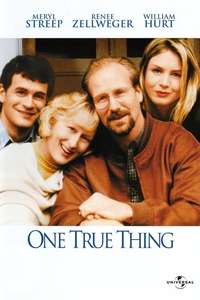 One True Thing - Poster