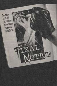 Final Notice - Poster