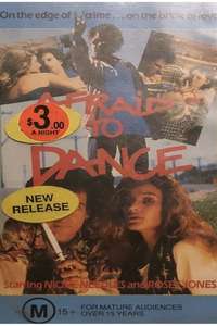 Afraid to Dance - Poster