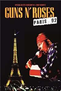 Guns n Roses - Paris '92 - Poster