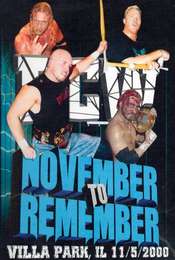 ECW November to Remember 2000