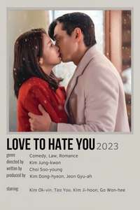 Love to Hate You - Posters