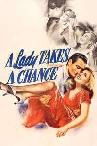 A Lady Takes a Chance - Poster