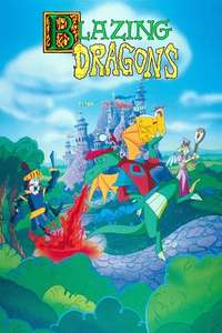 Blazing Dragons - Poster