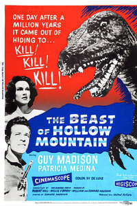 The Beast of Hollow Mountain - Posters