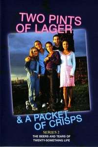 Two Pints of Lager and a Packet of Crisps - Poster