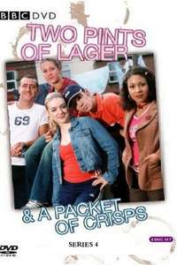 Two Pints of Lager and a Packet of Crisps - Poster