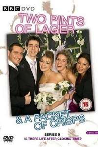Two Pints of Lager and a Packet of Crisps - Poster