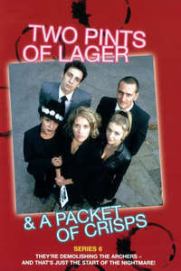Two Pints of Lager and a Packet of Crisps - Poster